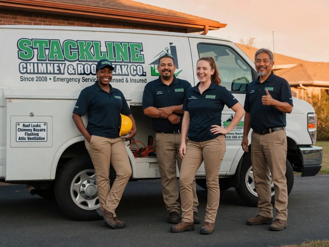 Chimney flashing repair company in Middleton, MA